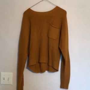 Cropped sweater